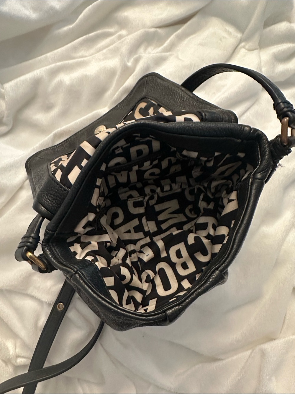Marc by Marc Jacobs Classic Q Black Leather Standard Supply Bag - Picture 8 of 16